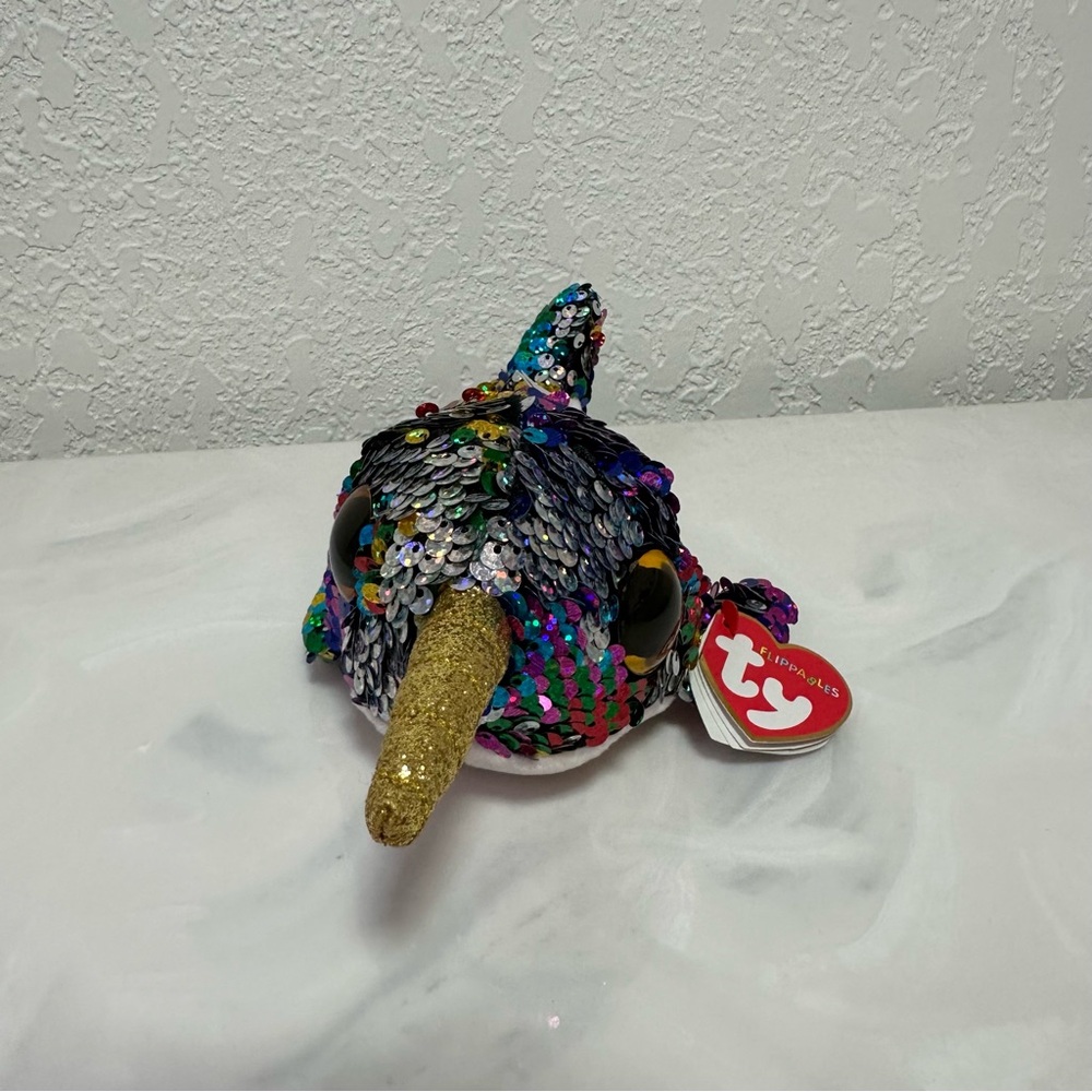 NWT Ty Beanie Babies: Calypso the Narwhal